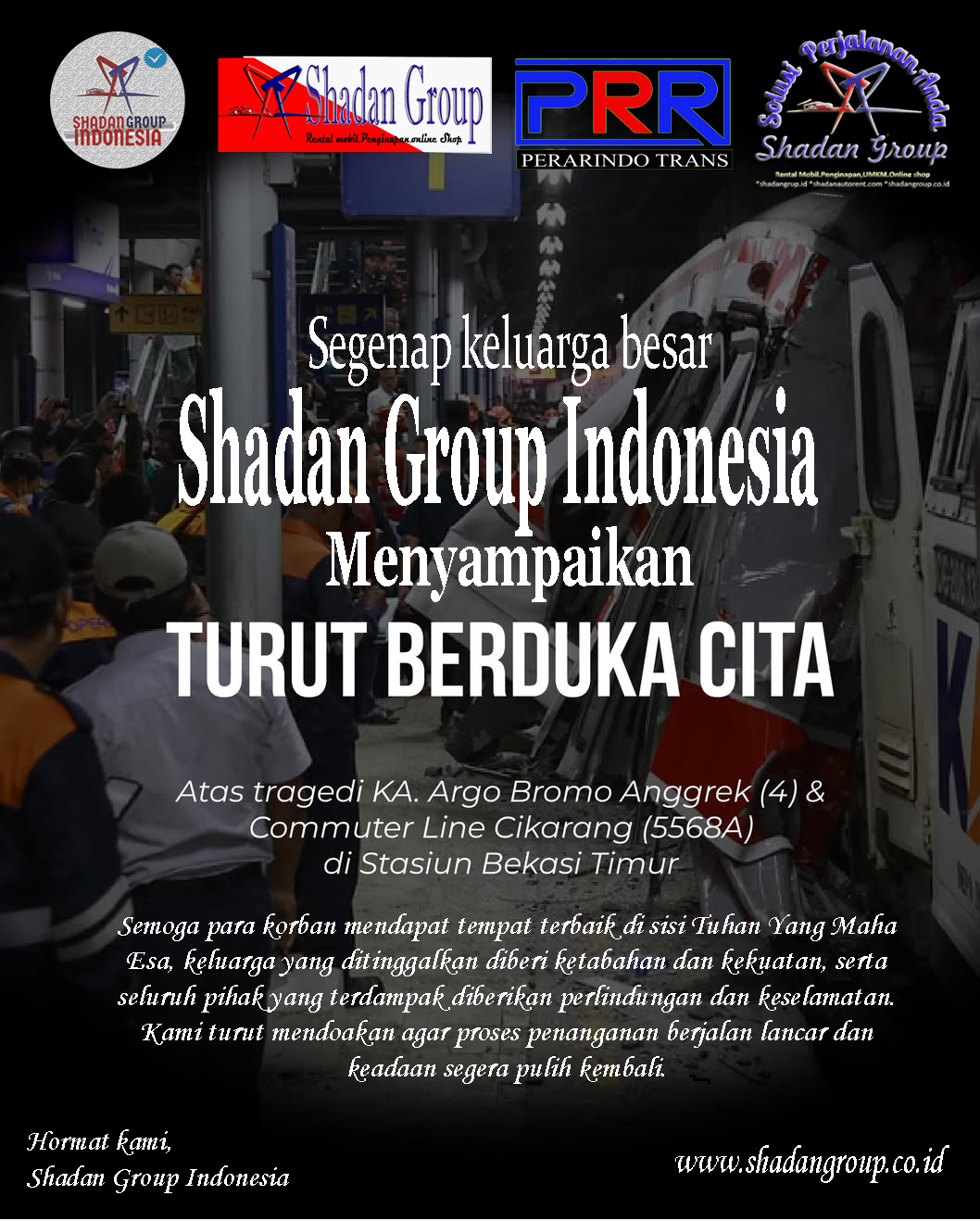 Turut Berduka Cita