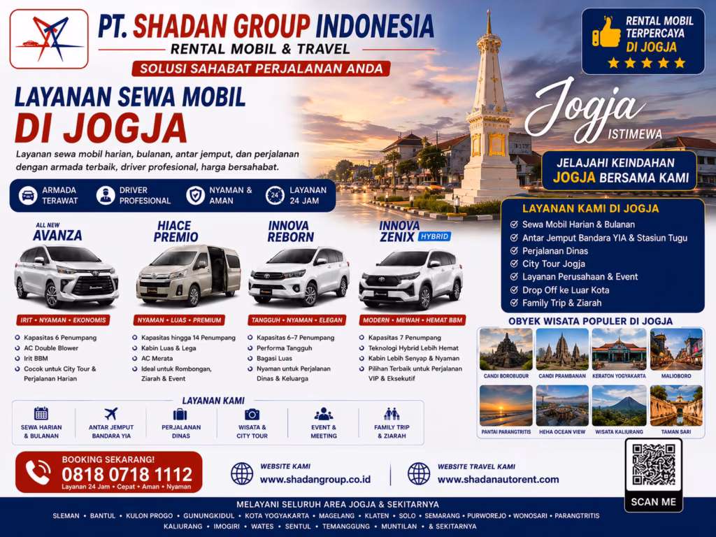 Rental Mobil Kaliurang Sleman Kota Jogja