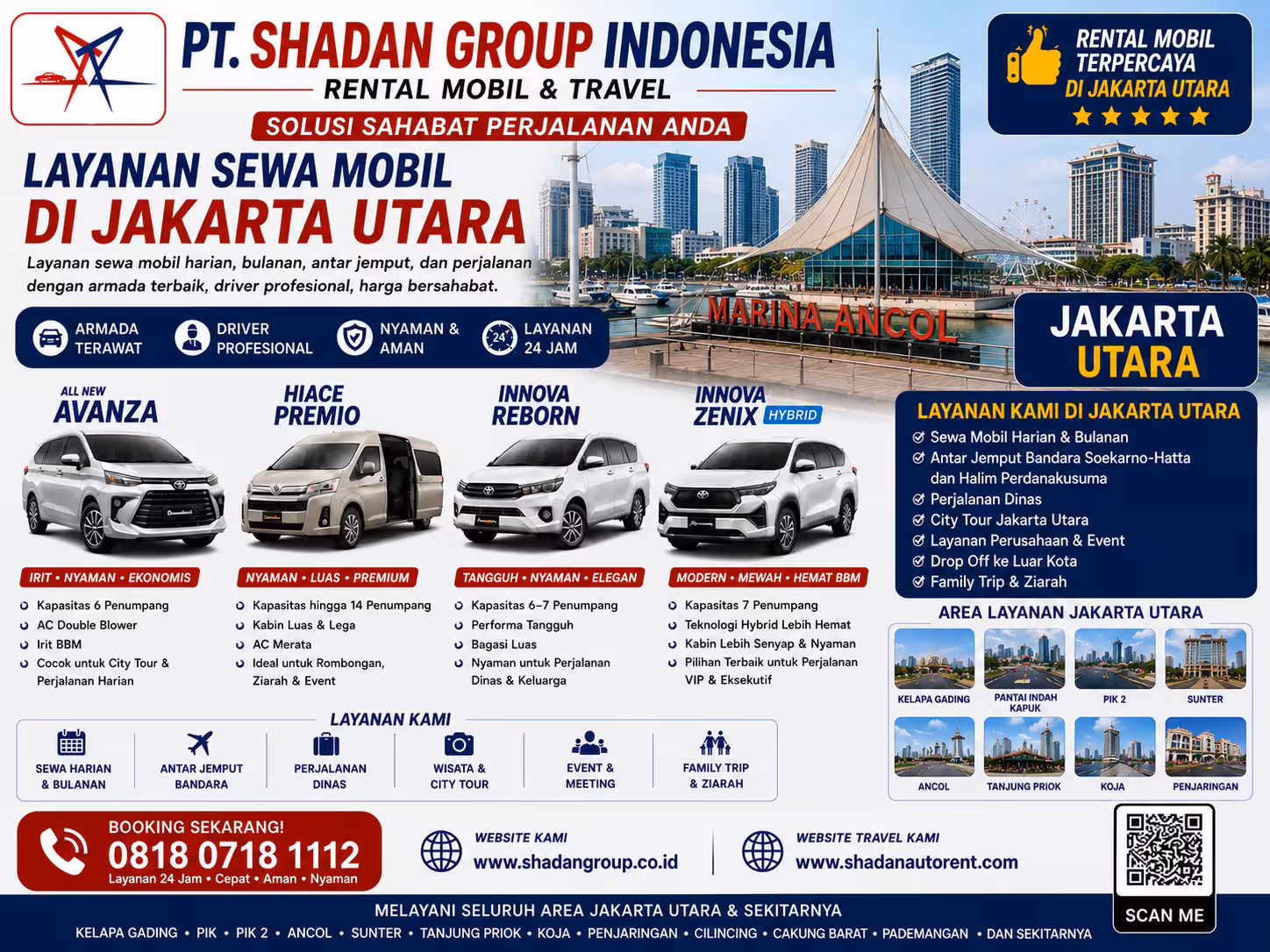 Rental Mobil Jakarta Timur Profesional – PT Shadan Group Indonesia