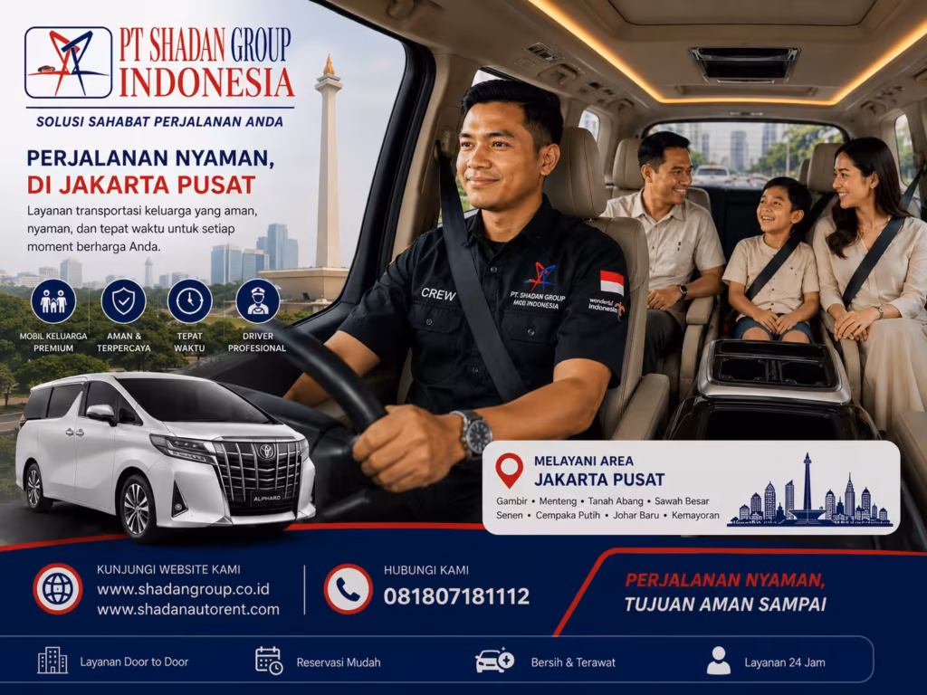 Tempat Rental Mobil Jakarta Pusat