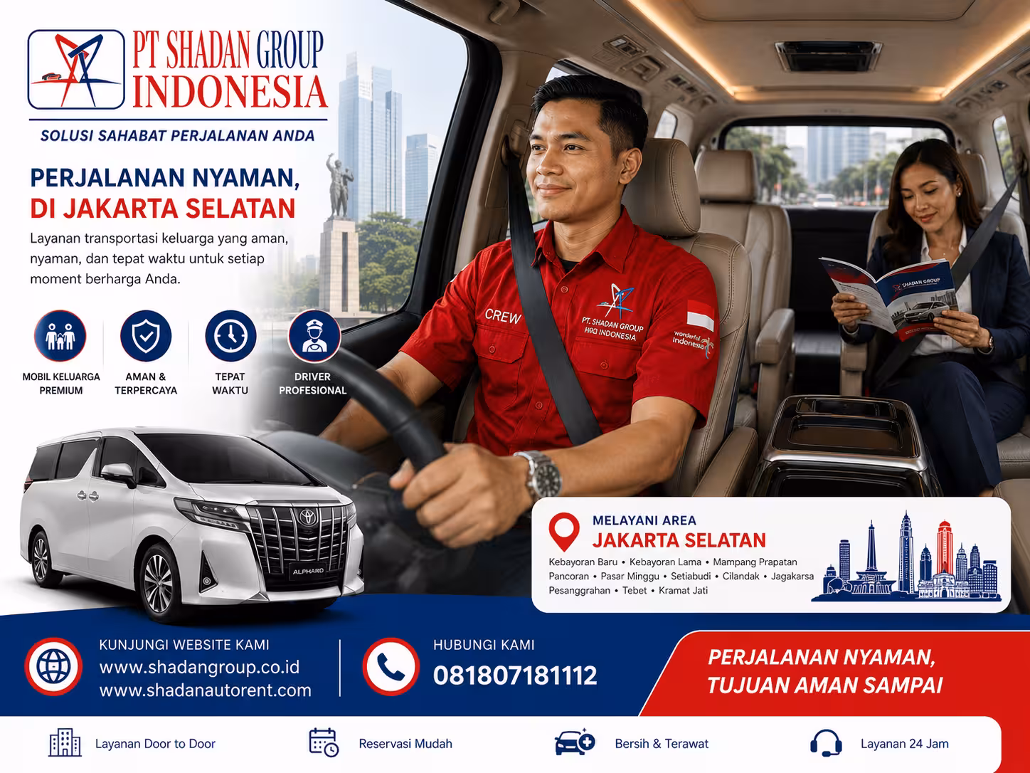 Rental Mobil Kebayoran Baru Jakarta Selatan