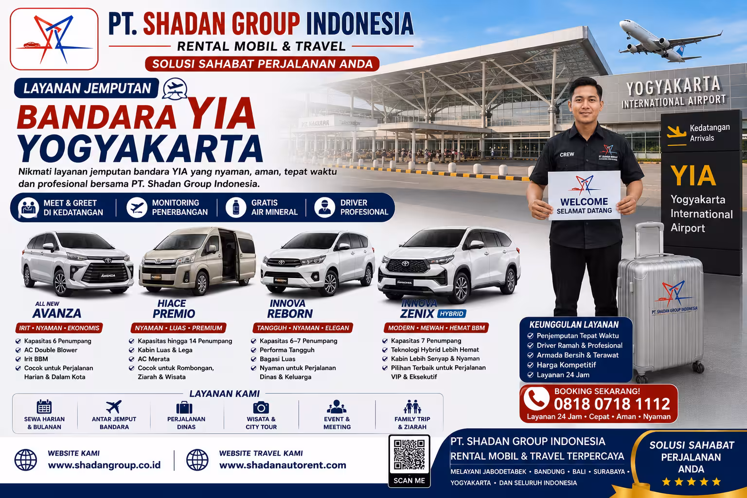 Rental Mobil Bandara YIA