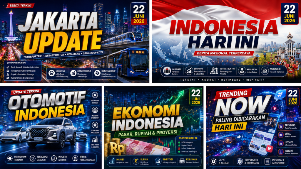 Update Berita Jakarta Hari Ini 22 Juni 2026