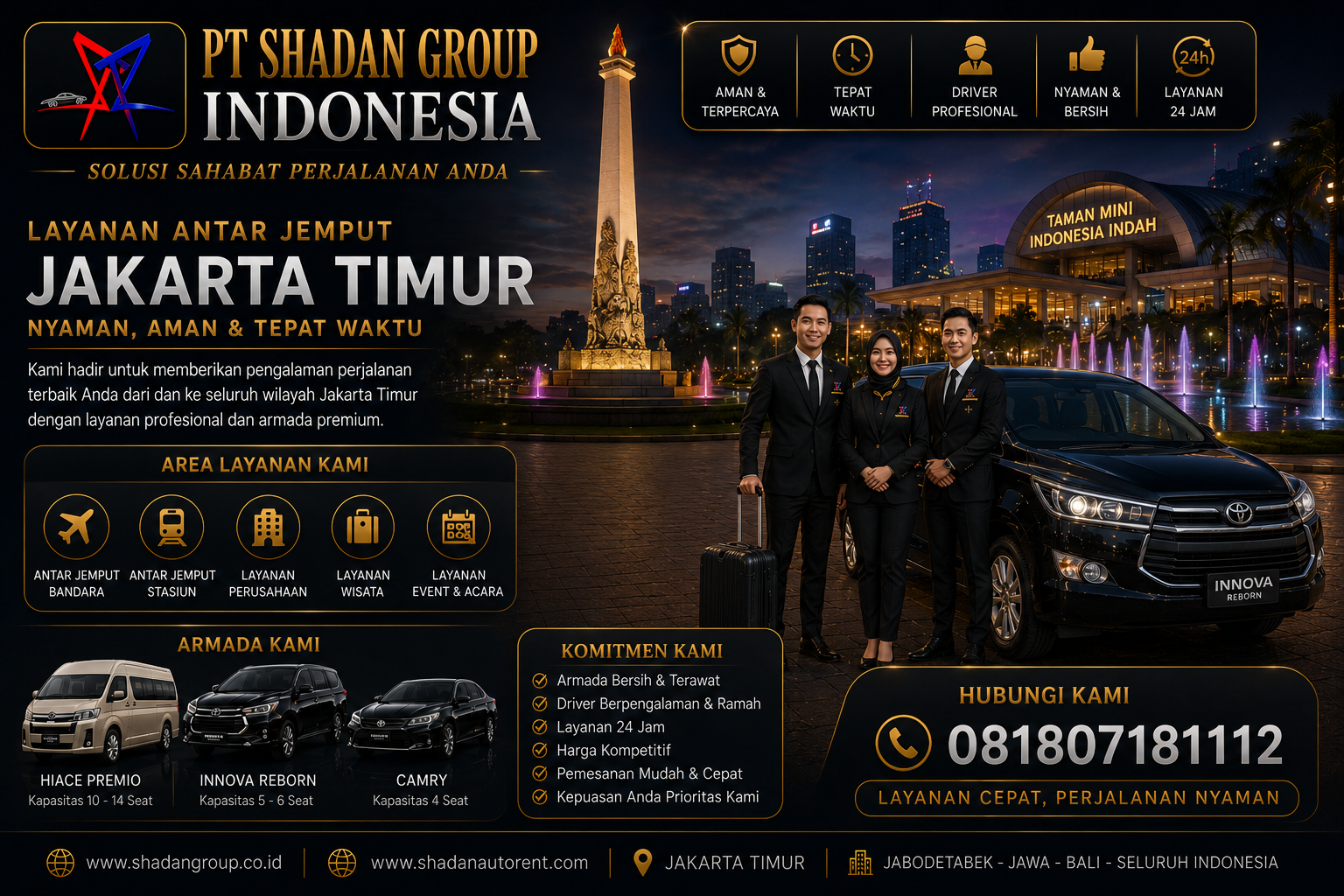 Rental Mobil Bandara Halim - Jakarta Timur